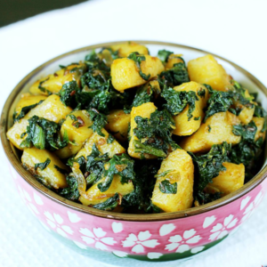 Aloo Palak by Pavikash Restro