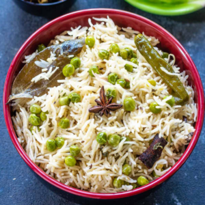 Matar Pulao by Pavikash Restro